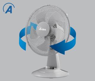 ARDES 5ST30G Asztali ventilátor  30cm - szürke