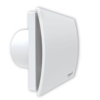 Cata UC-10 Silentis Hygro ventilátor utószellőztető és páraérzékelő funkcióval, fordulatszám állítási lehetőséggel, dekoratív előlappal, pillangószeleppel