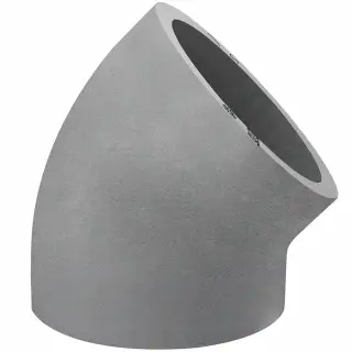 HEATPEX - Szigetelt légtechnikai könyök D:125; 45°-os ARIA ADURO