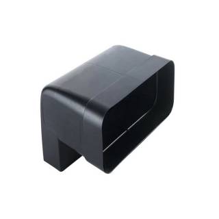 Elica - Lapos csatorna sarok - függőleges 227x94 - 218x55 mm