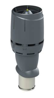 VILPE 160P/IS/500 FLOW tetőszellőző, szürke