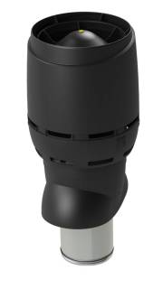 VILPE 200P/IS/500 FLOW XL tetőszellőző - Fekete