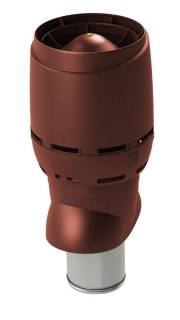 VILPE 200P/IS/500 FLOW XL tetőszellőző - Vörös