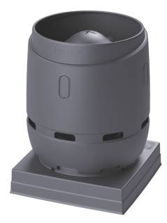 VILPE 315S FLOW XL tetőszellőző, ezüstszürke