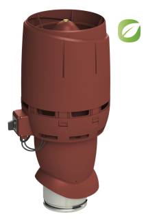 VILPE - Tetőventilátor FLOW EC160P/500 vörös