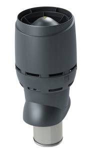 VILPE 200P/IS/500 XL FLOW tetőszellőző - Szürke