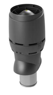VILPE 200P/IS/500 XL FLOW tetőszellőző - Antracit