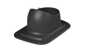 VILPE® CLASSIC LOIVA lemeztető átvezető elem, fekete